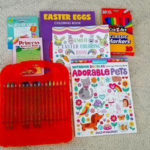 Coloring Activity Book set
